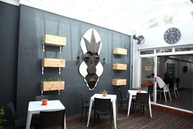 Never At Home Green Point Kapské Město Exteriér fotografie The interior of the restaurant